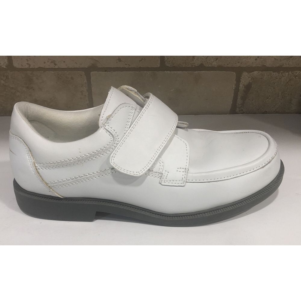 Dr Scholls White Leather Comfort Walking Shoes Adjustable Strap 478-09 8.5 3E